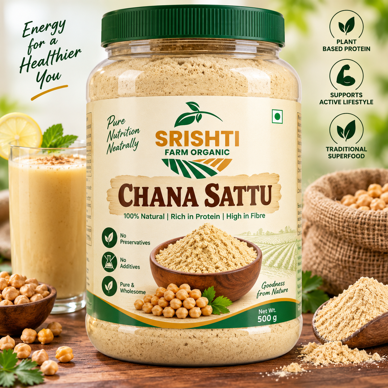 Chana Sattu